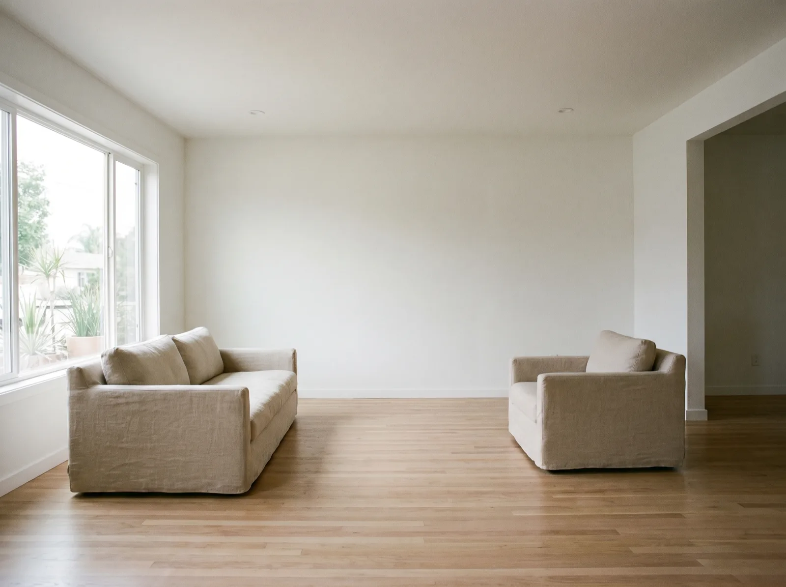 A Rancho Santa Fe property staged for sale