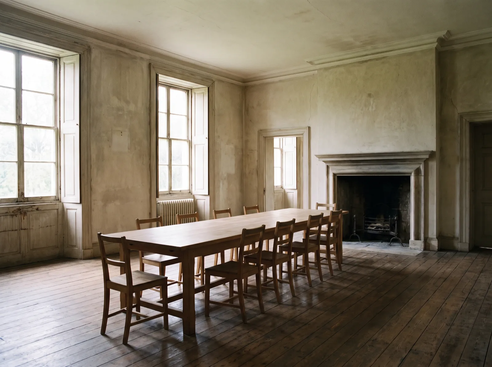 Property interior during a Rancho Santa Fe estate sale